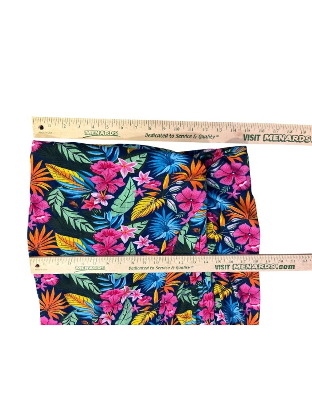 Serra Women’s M Tropical Floral Swim Cover-Up Skirt Twist Front Used Pull-On - Picture 7 of 11